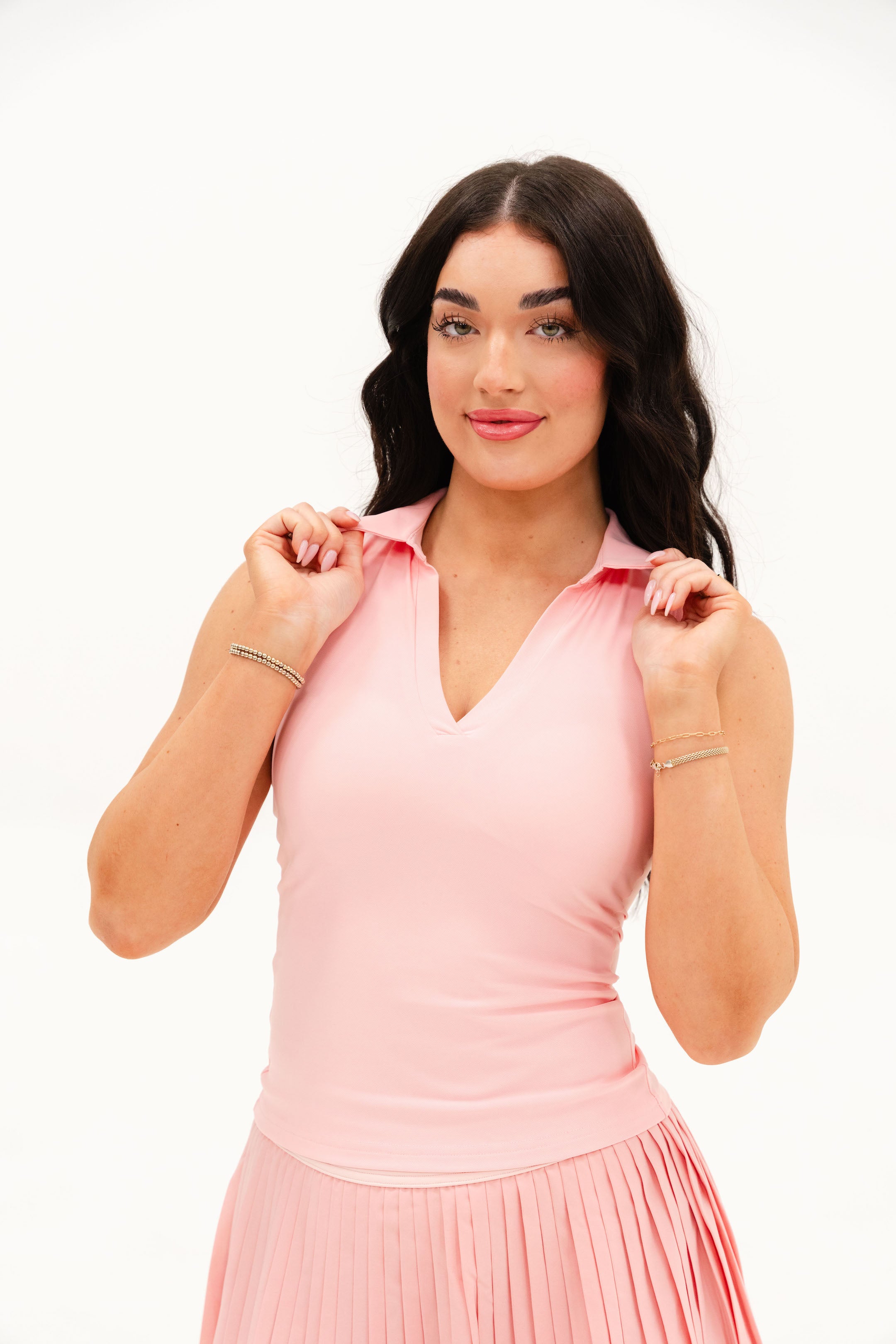 Light Weight Fitted Polo (size up)