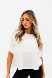 Open Back Tee