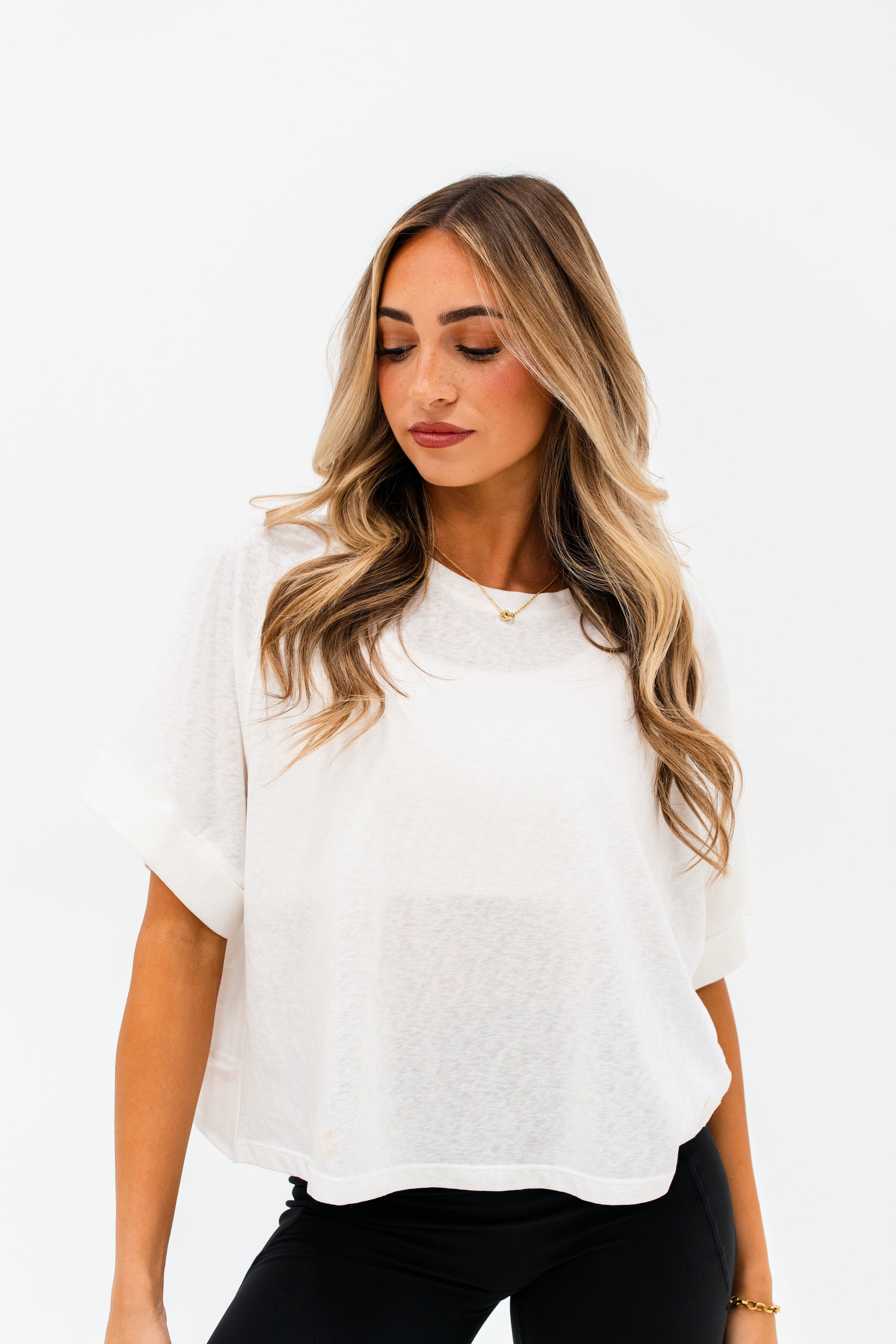 Open Back Tee