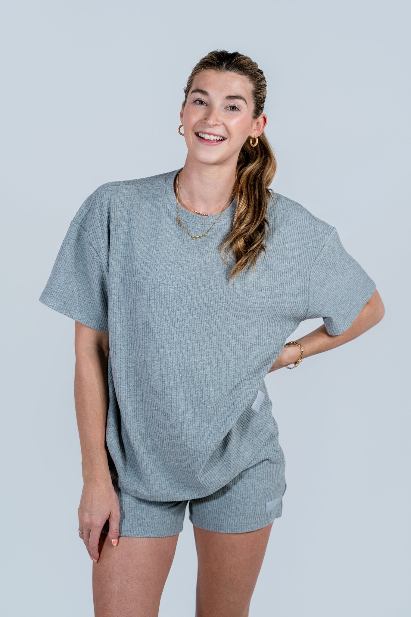 Relaxed Ribbed Set