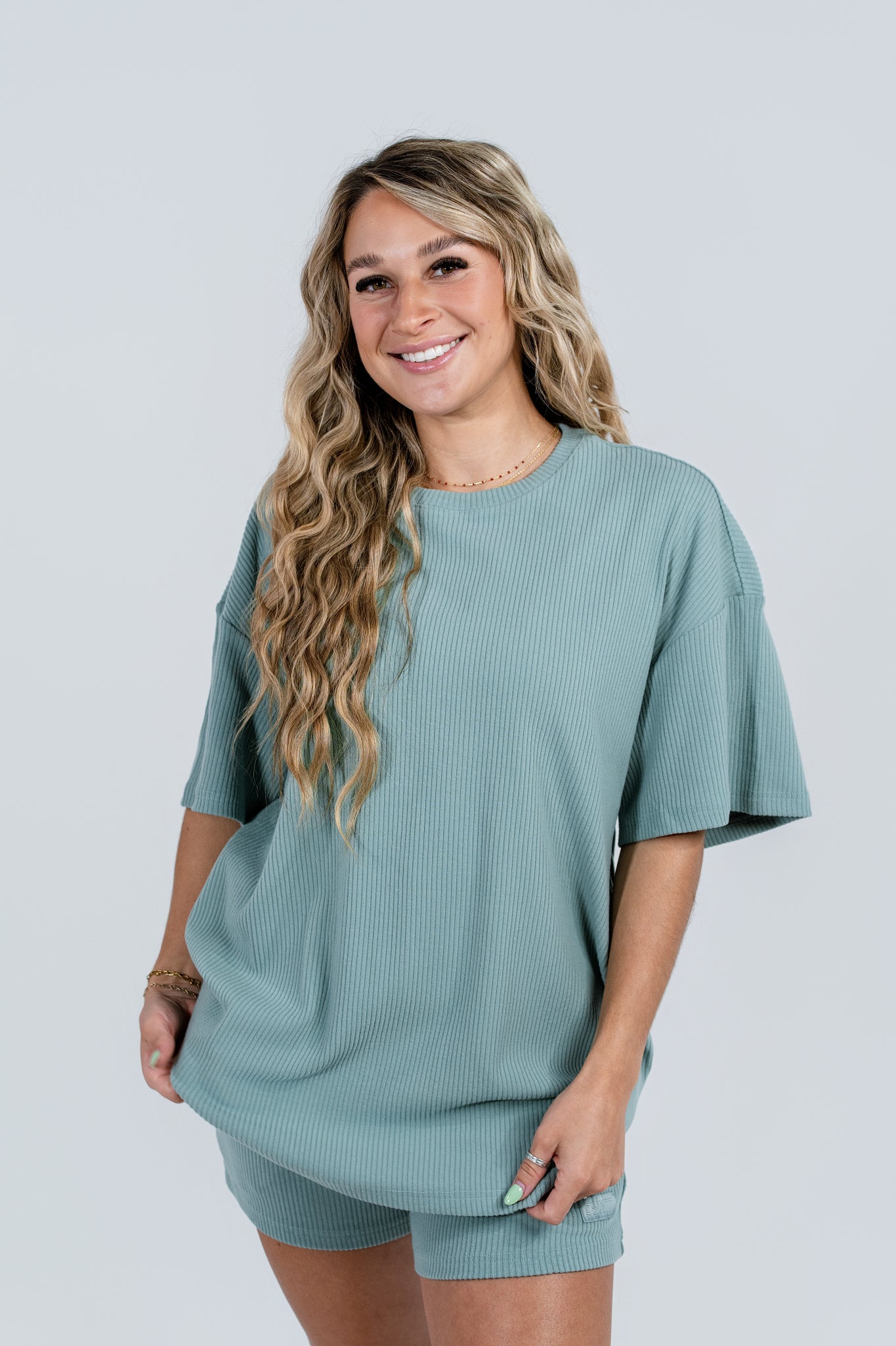 Relaxed Ribbed Set