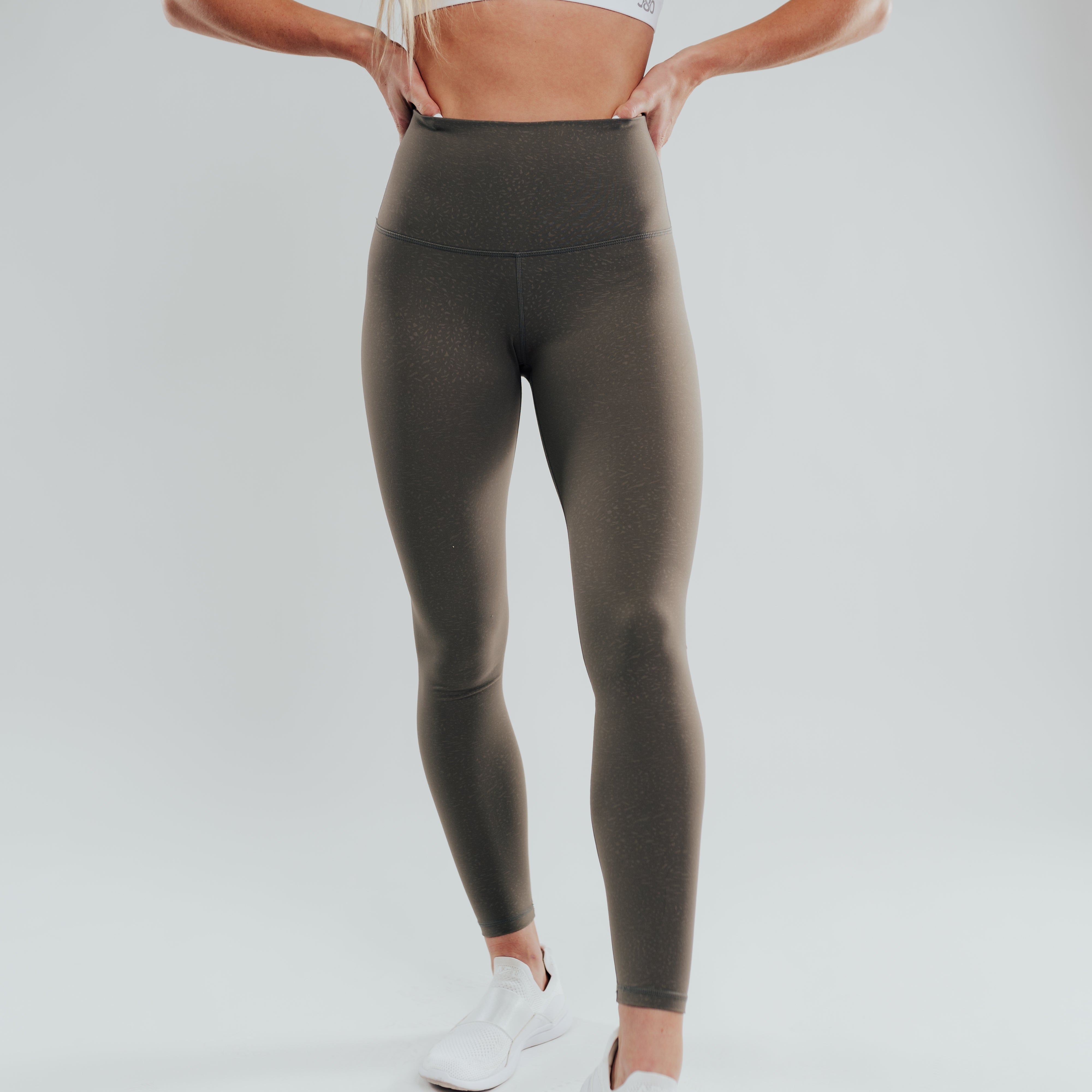 Embossed Leggings