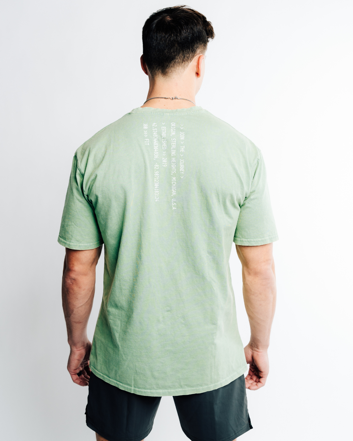 Men's Acid Wash Tee
