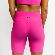 Ribbed Biker Shorts