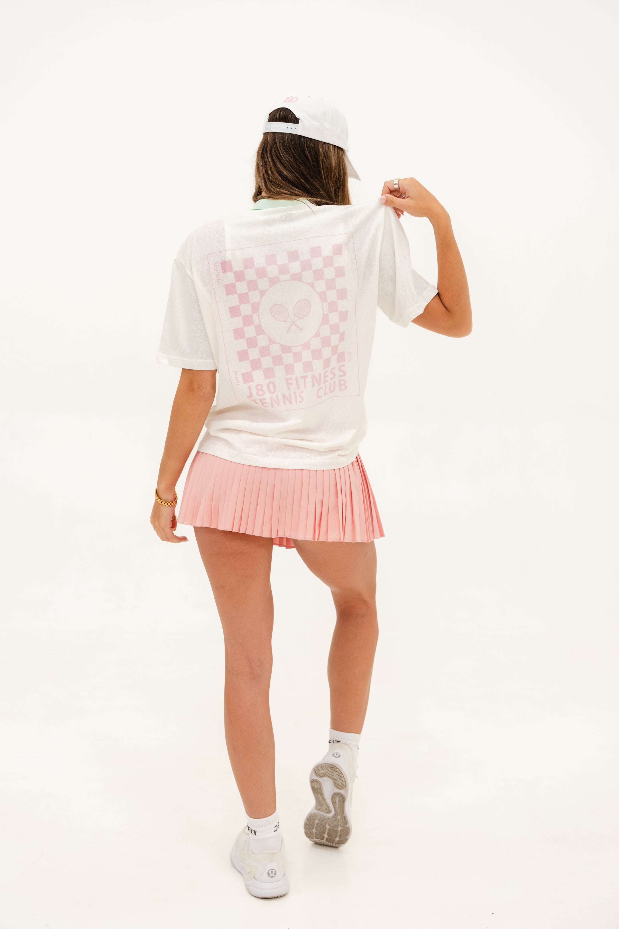 Checkered Graphic Tee