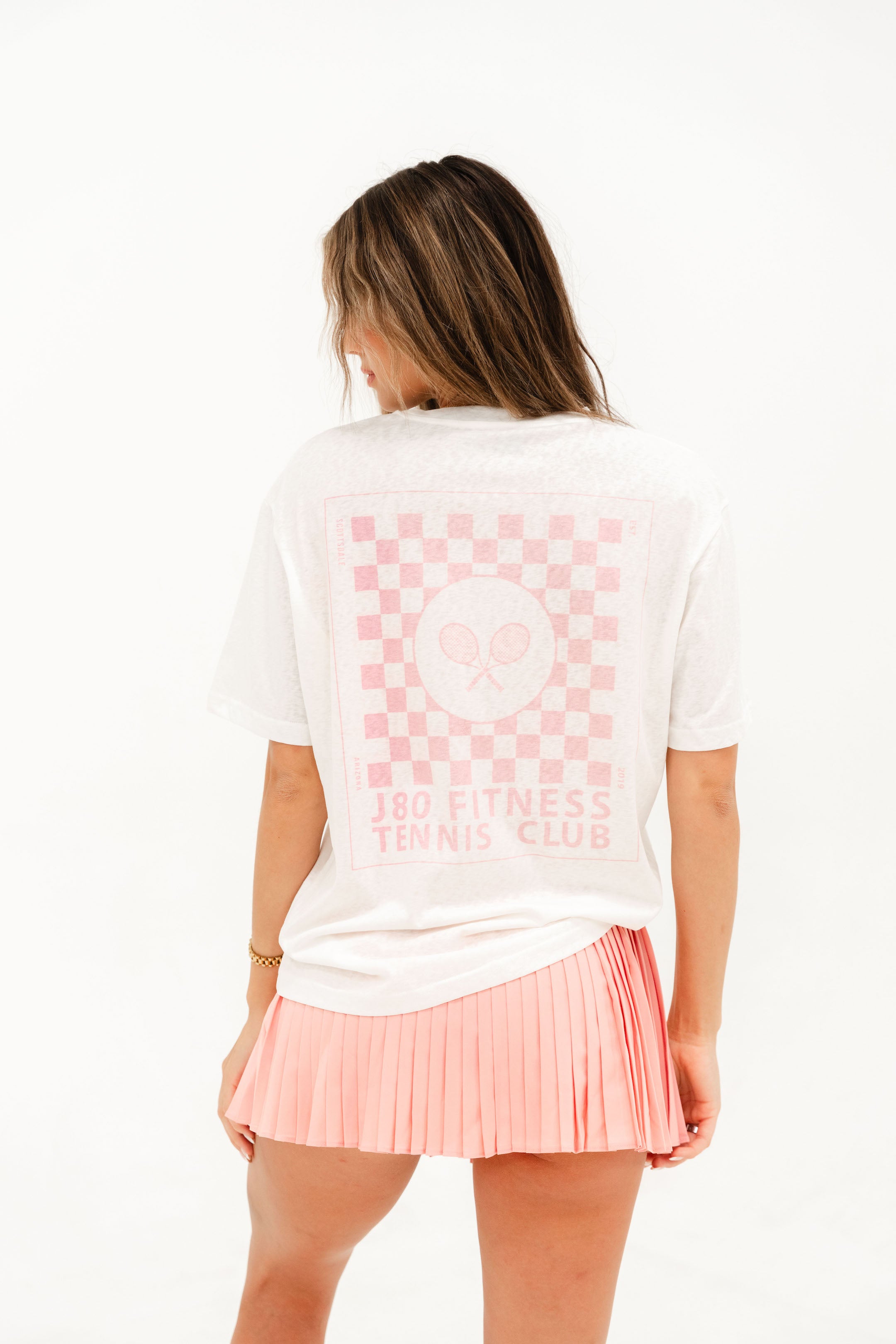 Checkered Graphic Tee