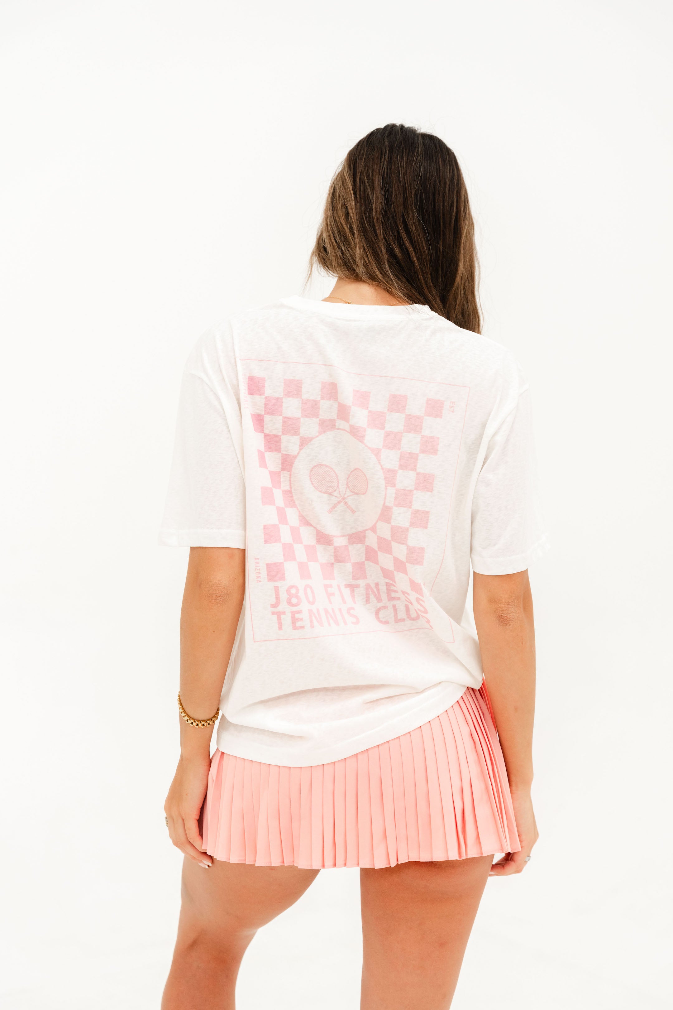 Checkered Graphic Tee