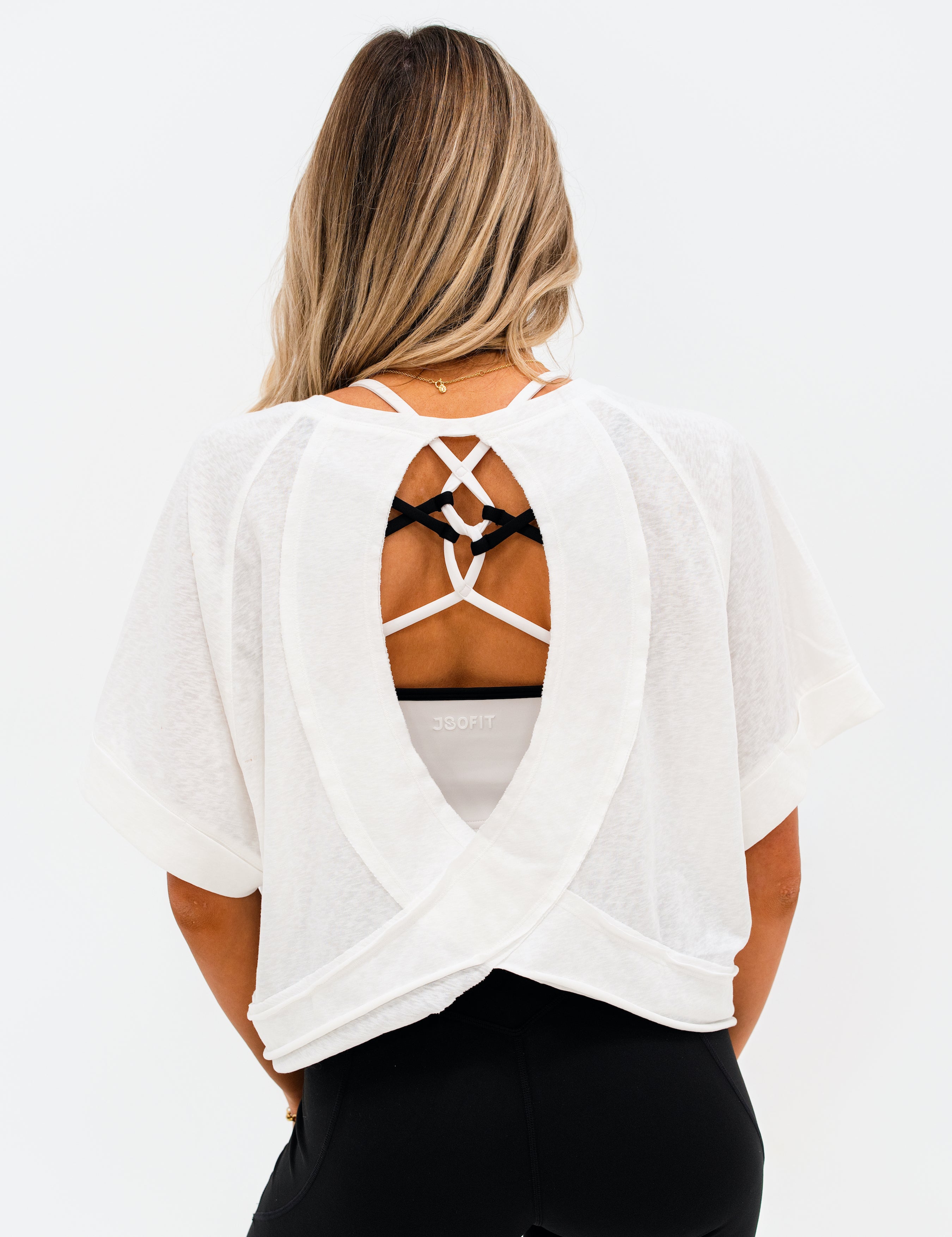 Open Back Tee