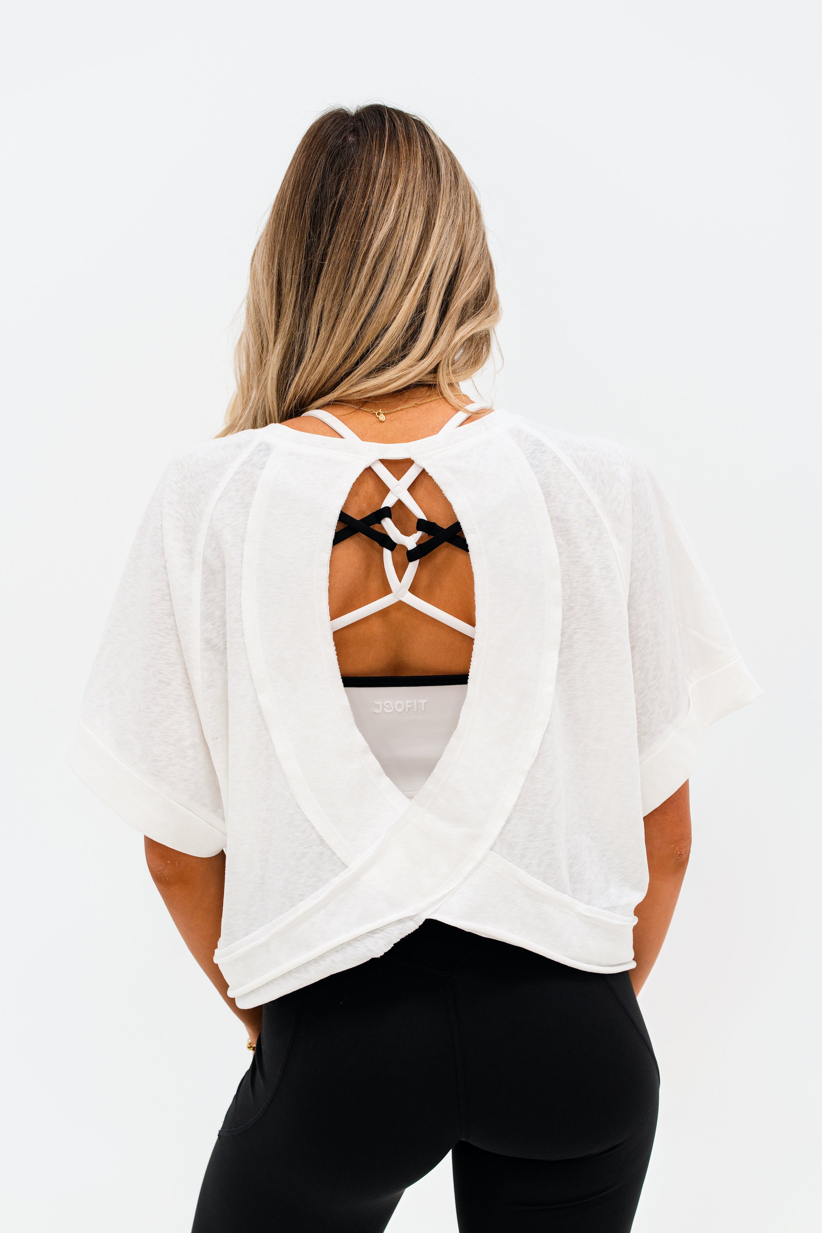 Open Back Tee