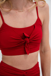 Tie Front Bra