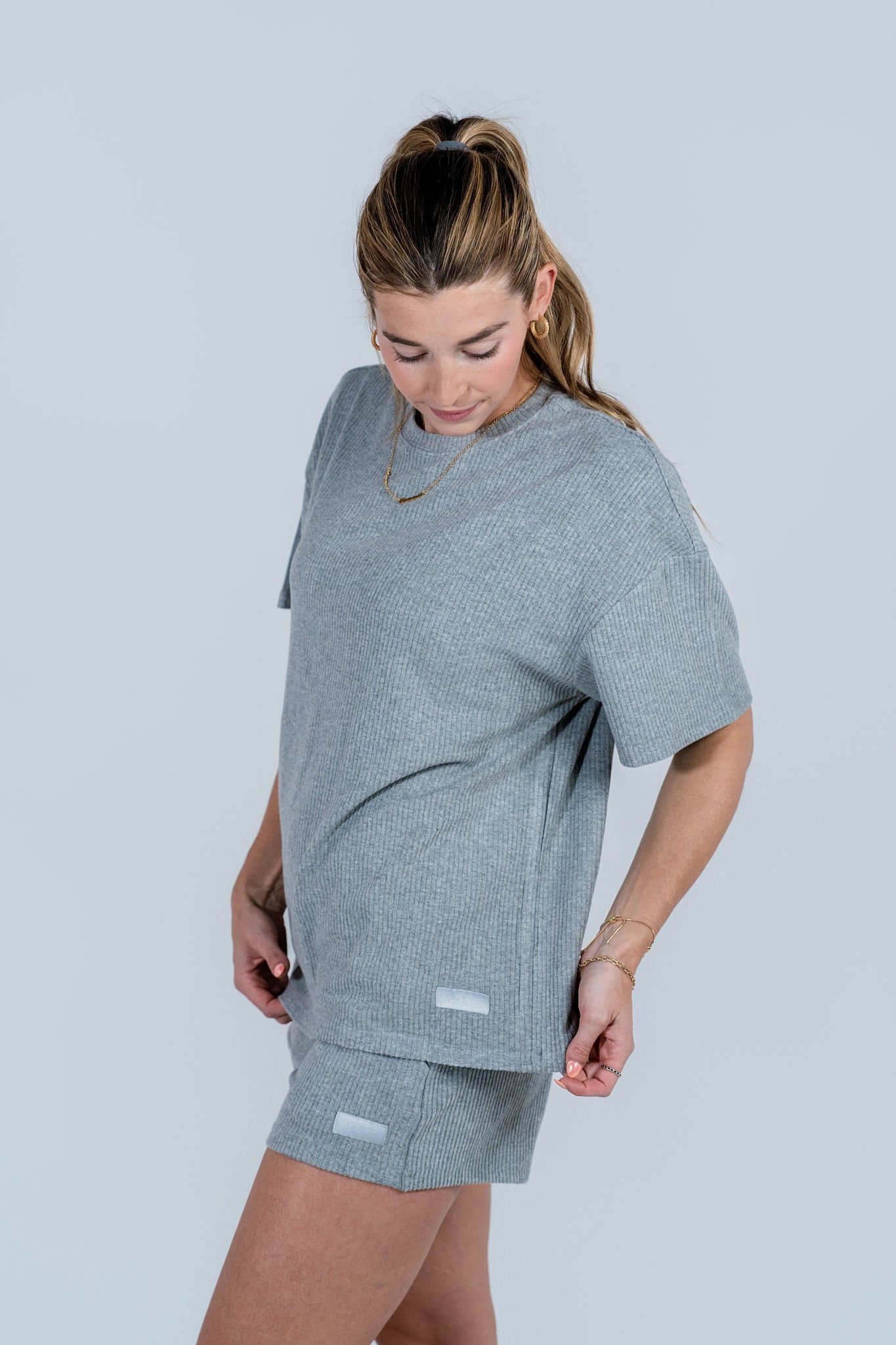 Relaxed Ribbed Set