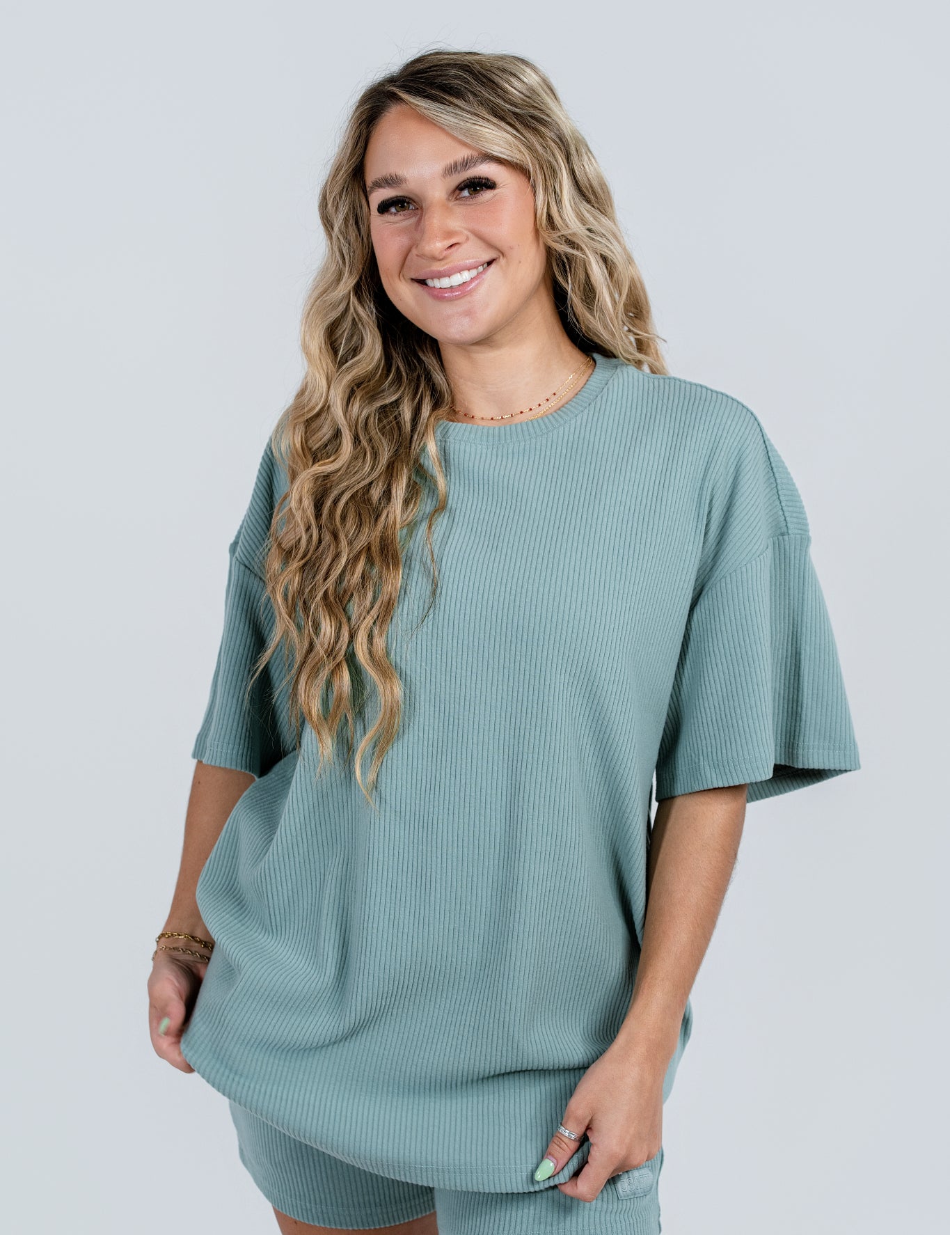 Relaxed Ribbed Set