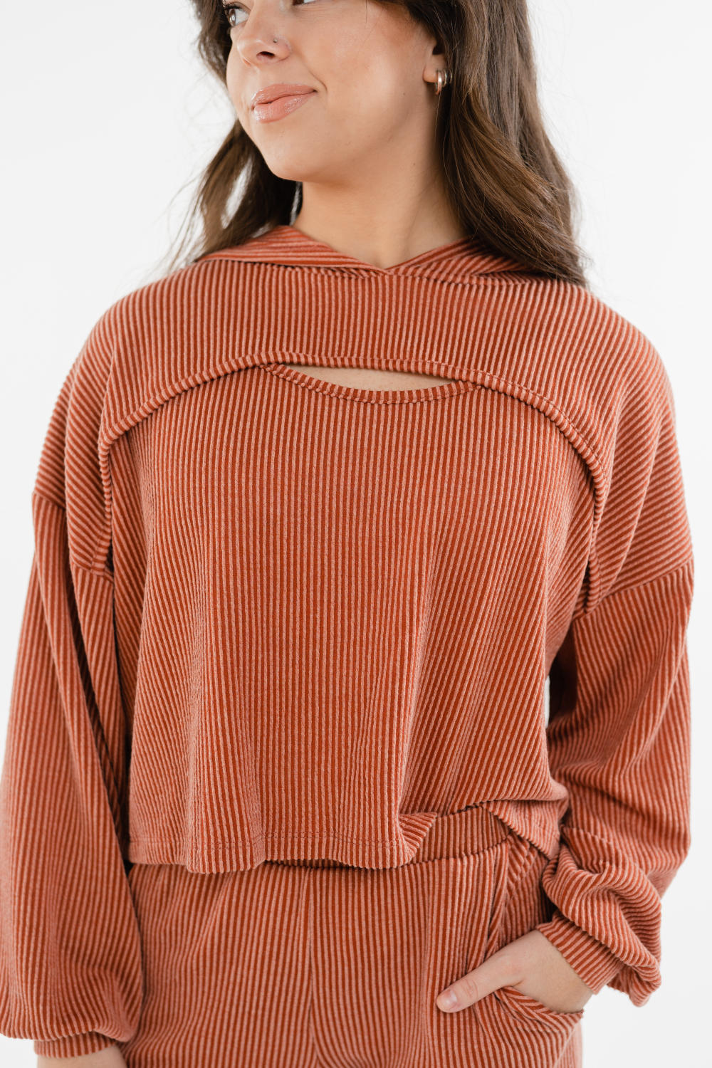 Relaxed Ribbed Crop
