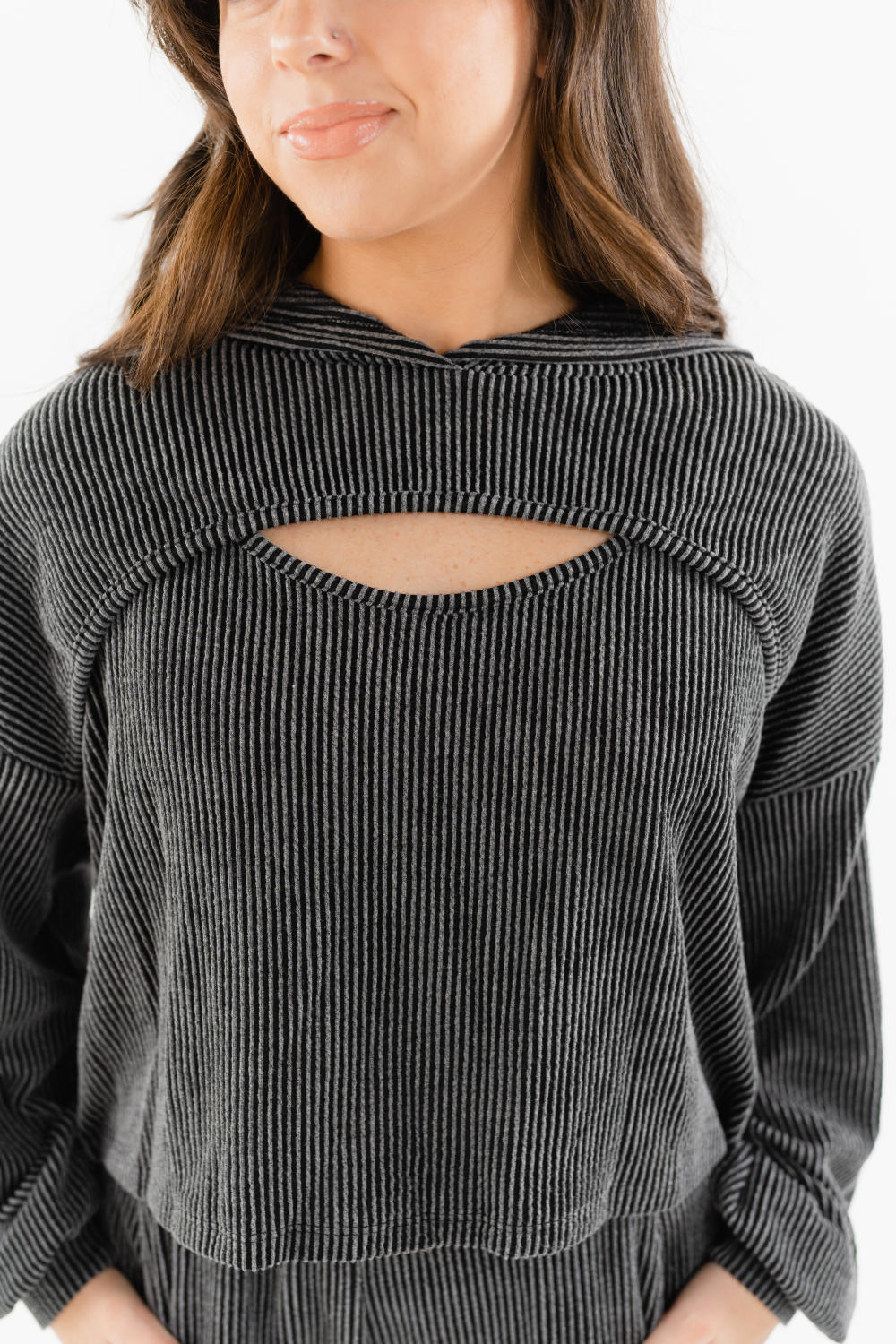 Relaxed Ribbed Crop